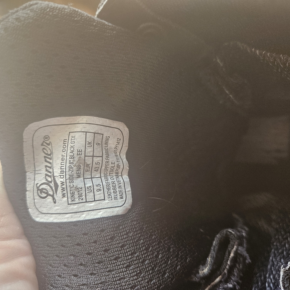 Danner Black Men's Boots - Picture 5 of 6